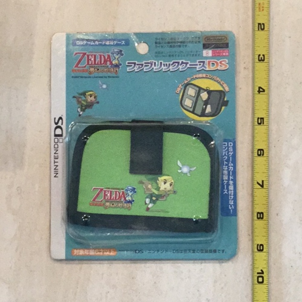 The Legend Of Zelda 2007 DS Carrying Cartridge Games Case Japanese Holder 3DS - Picture 15 of 16